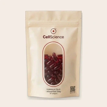 CellScience Astaxanthin 12mg — 30 Softgels