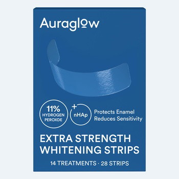 Auraglow 11% Extra Strength Teeth Whitening Strips