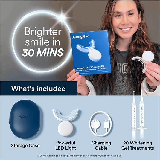 AuraGlow LED Whitening Kit