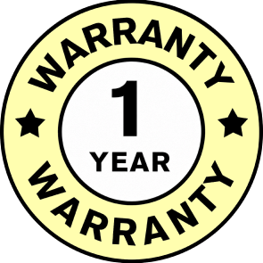 1-year warranty