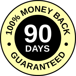90-day money-back guarantee