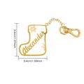 Personalized Christmas Socks Name Keychain Holiday Season Gift for Family Friends - image 11