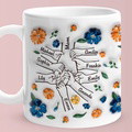 Hold My Hand Hold My Heart Family Personalized Custom 3D Inflated Effect Printed Mug - Perfect Mother's Day Gift For Mom and Grandma - image 8