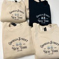 Embroidery gift - Bike Ride on New York Street - Sweatshirt - Hoodie - T-shirt - image 9