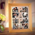 Custom Photo Acrylic Night Light Gift for Father - image 1