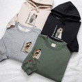 Guardian Love - Couple photos embroidered custom sweatshirt hoodie - image 2