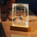 Personalized Dad You Are the Piece that Holds Us Together Acrylic Night Light Father's Day Gift for Dad - image 3