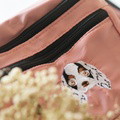 Custom Embroidered Pet Portrait Organic Canvas Bum Bag - image 2