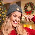 Custom Face Knitted Hat Unisex Winter Beanie Hat Warm Cap for Adult - image 7