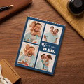 Custom Photo Building Block Puzzle Vertical Building Photo Brick for Father's Day Gift - image 3