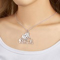 Custom Photo Necklace Three-dimensional Hollow Out Unique Gifts - image 6