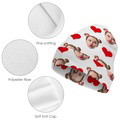 Custom Face Beanie Hat Warm Soft Knit Hat Winter Cap Gifts for Lovers - image 11