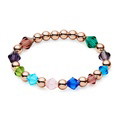 Personalized Birthstones Bracelet 1-12 Family Birthstones Elastic Beaded Bracelet Gift for Woman - image 34