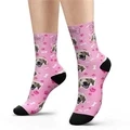 Customized Dog Socks -- Put Your Cute Dog on Custom Socks, Dog Lovers, Dog GIft, Cute Dog Personalized, Dog Gift Socks, Fathers Day Gift - image 6