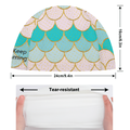 Personalized Shell Swim Caps Custom Swimming Cap Swimming Hats for Men Women - image 5
