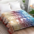 Custom Name Blanket Unique Gift for Family - image 3