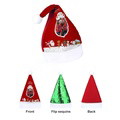 Personalized Sequins Santa Hat Custom Photo Christmas Hats for Holidays Xmas Party Supplies - image 3