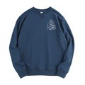 Personalized Embroidery 380g heavy weight 100% cotton sweatshirt - image 7