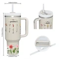 Personalized First Mom Now Grandma 40oz Tumbler with Straw Birthday Gift for Grandma - image 13