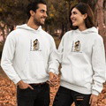 Guardian Love - Couple photos embroidered custom sweatshirt hoodie - image 5