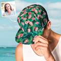 Custom Face Hawaiian Style Baseball Cap Gifts for Him - image 2