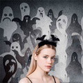 4 Pcs Halloween Headbands Devil Bat Headbands for Halloween Party Supply Cosplay Decoration - image 2