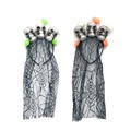 2 Pcs Halloween Headbands Skull Veil Headbands Masquerade Accessories - image 2