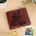Father's Day Gifts Personalised Photo Wallets Custom Text Mens Wallet For Men - image 4