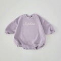 Embroidered name baby spring fall onesie - image 3