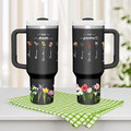 Personalized First Mom Now Grandma 40oz Tumbler with Straw Birthday Gift for Grandma - image 1