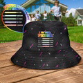 Custom Bucket Hat Light Saber I Am Their Father Bucket Hat Gifts for Father - image 20