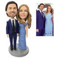 Fully Customizable 2 person Custom Bobbleheads - image 3