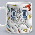 Personalized Names 3D Inflated Effect Printed Mug - Custom Father's Day Gift - image 5