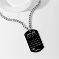 Custom Photo Necklace With Words Photo And Date Perfect Gift For Halloween - image 4