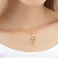 Heart-shaped Name Necklace Custom 1-8 Names Family Nameplate Necklace 925 Sterling Silver - image 7