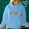 Personalized Teacher Hooded Sweatshirt Teacher Custom Name Hooded Sweatshirt Back to School Gifts - image 5