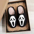 Halloween Slippers Halloween Ghost Shoes Comfortable Soft Home Cotton Slippers - image 1
