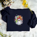Embroidered sweatshirt, hoodie - Animal series - Chick - image 6