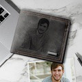 Custom Engraved Photo Wallet Men's Father's Gifts - image 9