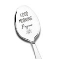 Good Morning Coffee Spoon Stainless Steel Spoon Gift for Nana Papa Mom - image 21