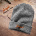 Custom Embroidered Beanie Personalized Winter Hat - 8 Colors - image 4