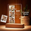 Mother's Day Gift Custom Photo Night Light for Mom Custom Photo and Name - image 6