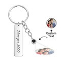 I Love You 3000 Keychain Custom Engrave Keychain Projection Keychain Fathers Day Gift For Him - image 1