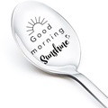 Good Morning Coffee Spoon Stainless Steel Spoon Gift for Nana Papa Mom - image 38