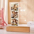 Mother's Day Gift Custom Photo Night Light for Mom Custom Photo and Name - image 3
