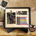 Personalized Lightsaber I Am Their Father Wooden Sign Gift for Dad - image 7