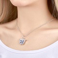 Custom Photo Necklace Butterfly Pendant Locket Necklace Gift for Women - image 7