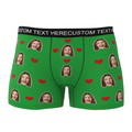 Custom Heart Face Boxer Briefs Men's Underwear with Package - image 10