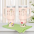 Personalized First Mom Now Grandma 40oz Tumbler with Straw Birthday Gift for Grandma - image 5