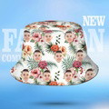 Custom Bucket Hat Unisex Outdoor Summer Cap Hiking Beach Sports Hats Gift for Lover Multiple Styles - image 5